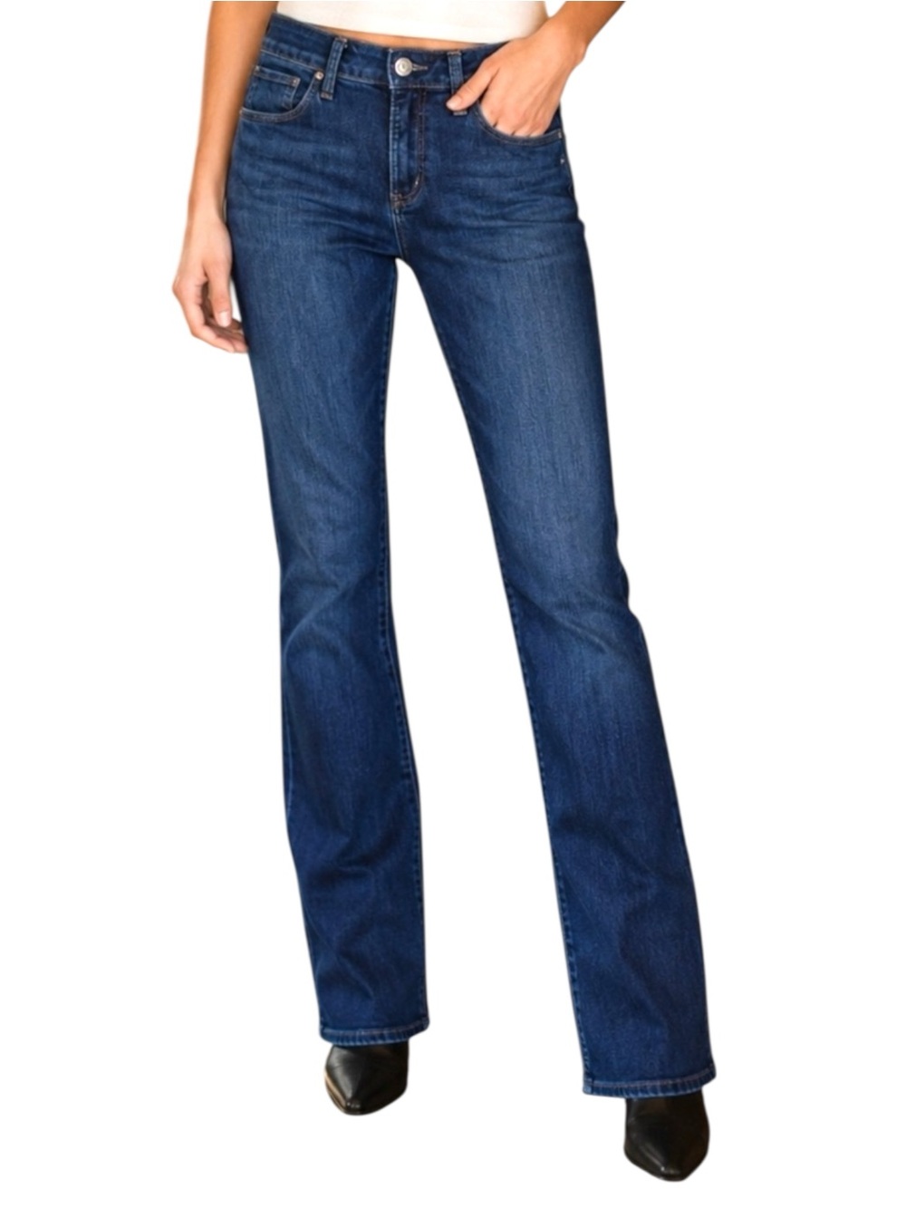 Silver Jeans Avery Slim Boot Dark Wash Jeans W28 L31